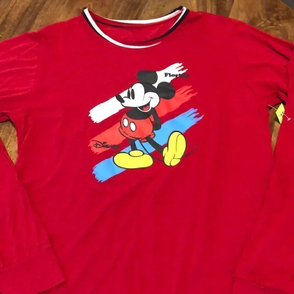Disney Florida pajama top XL